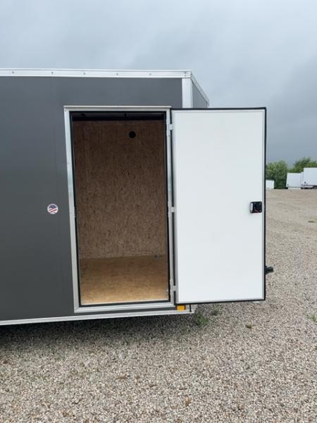 New 2026 Cargo Express 7 x 16 EX DLX Flat Top V-Nose 7K Cargo / Enclosed Trailer