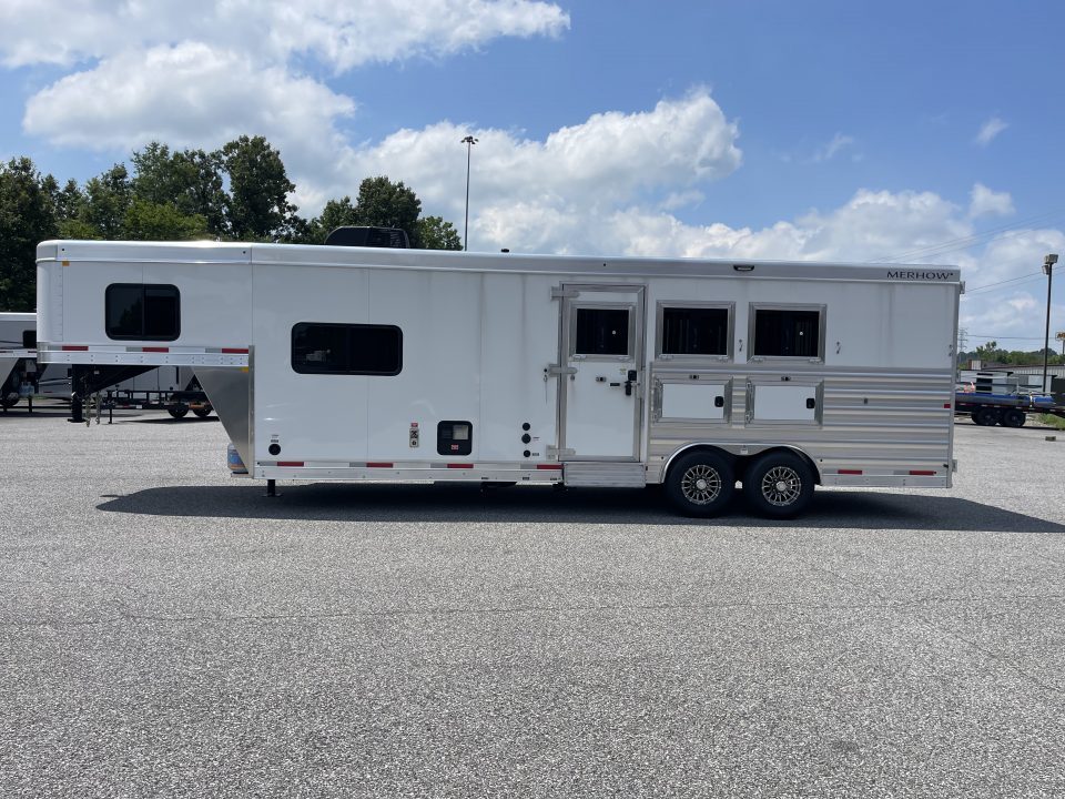 New 2026 Merhow Trailers 8310-A FK-NS Horse Trailer