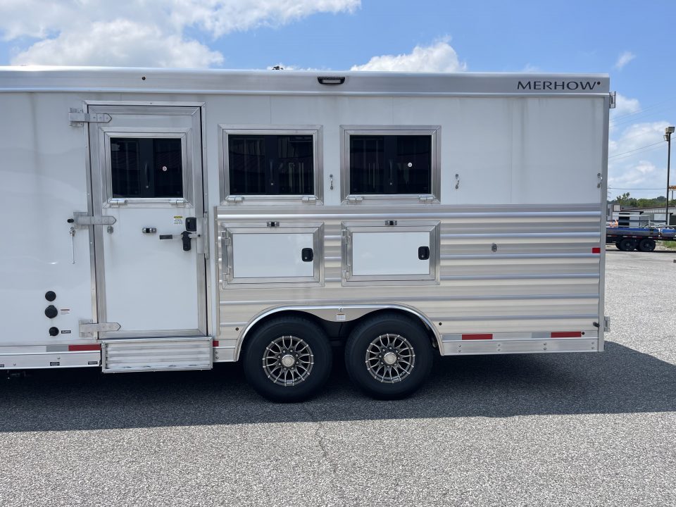 New 2026 Merhow Trailers 8310-A FK-NS Horse Trailer