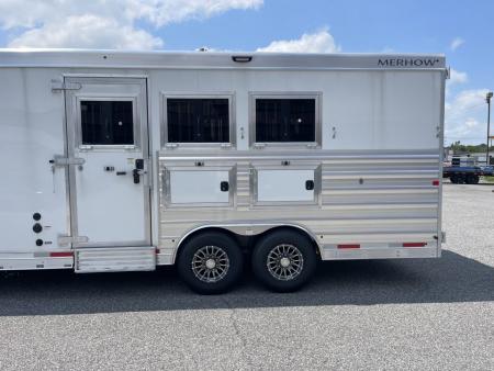 New 2026 Merhow Trailers 8310-A FK-NS Horse Trailer