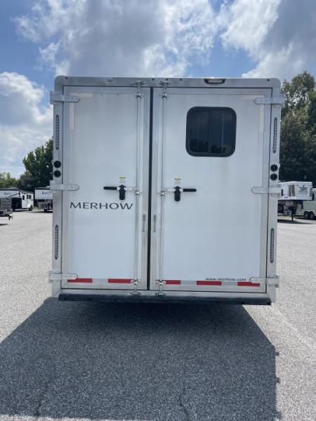 New 2026 Merhow Trailers 8310-A FK-NS Horse Trailer