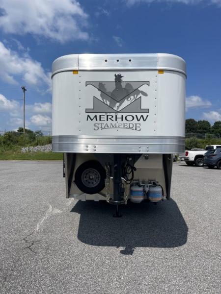 New 2026 Merhow Trailers 8310-A FK-NS Horse Trailer