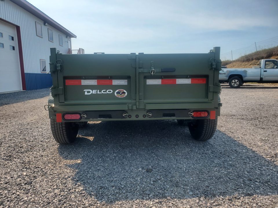 New 2026 Delco Trailers Dump Trailer / 7000 GVWR / 60"x10'