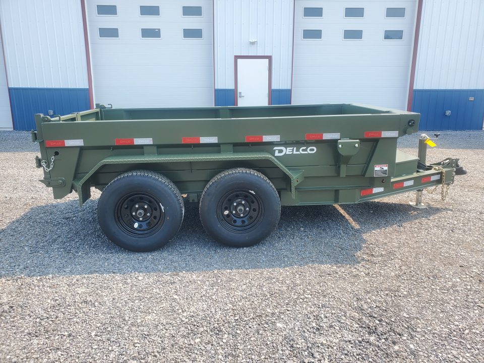 New 2026 Delco Trailers Dump Trailer / 7000 GVWR / 60"x10'
