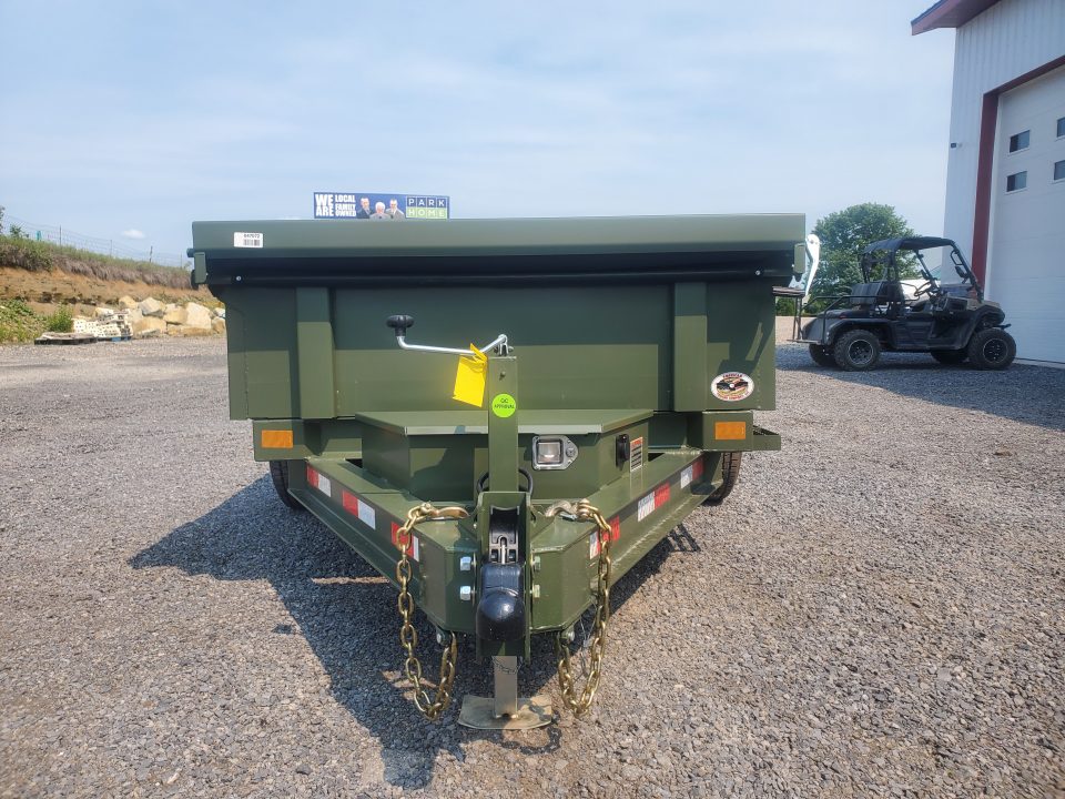New 2026 Delco Trailers Dump Trailer / 7000 GVWR / 60"x10'