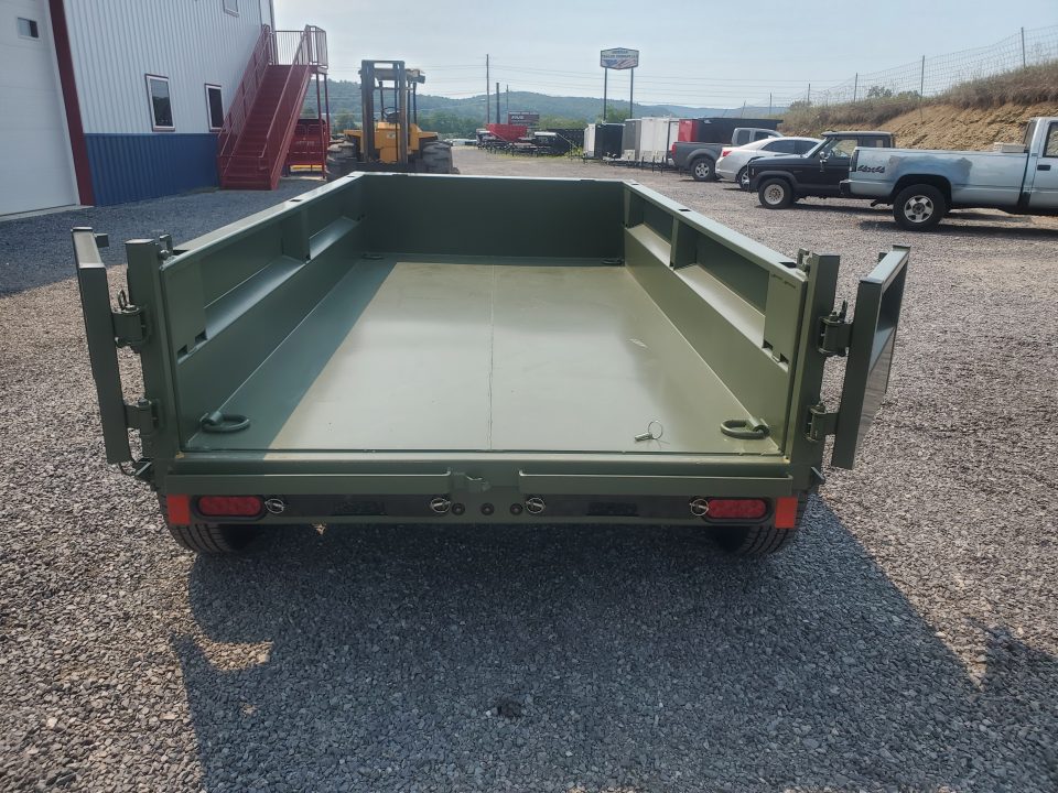 New 2026 Delco Trailers Dump Trailer / 7000 GVWR / 60"x10'