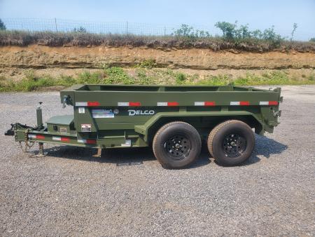 New 2026 Delco Trailers Dump Trailer / 7000 GVWR / 60 x10'
