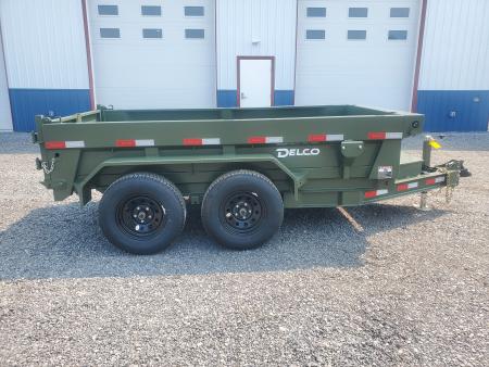 New 2026 Delco Trailers Dump Trailer / 7000 GVWR / 60"x10'