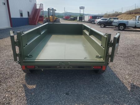 New 2026 Delco Trailers Dump Trailer / 7000 GVWR / 60"x10'