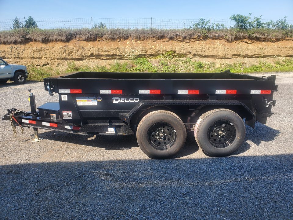 New 2026 Delco Trailers Dump Trailer / 7000 GVWR / 60"x10'