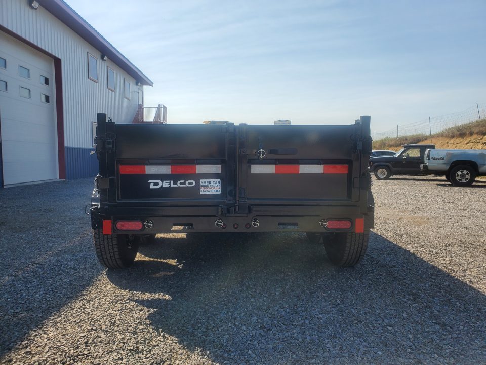 New 2026 Delco Trailers Dump Trailer / 7000 GVWR / 60"x10'