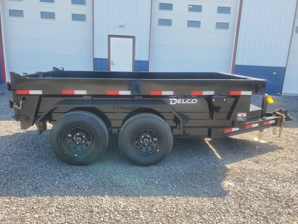 New 2026 Delco Trailers Dump Trailer / 7000 GVWR / 60"x10'