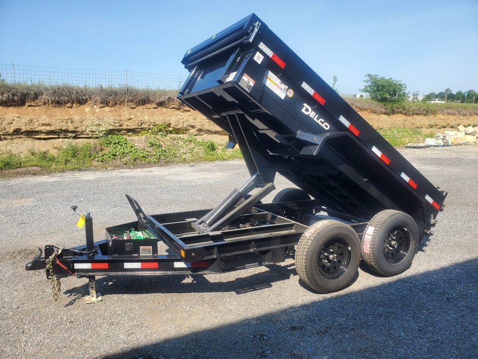 New 2026 Delco Trailers Dump Trailer / 7000 GVWR / 60"x10'