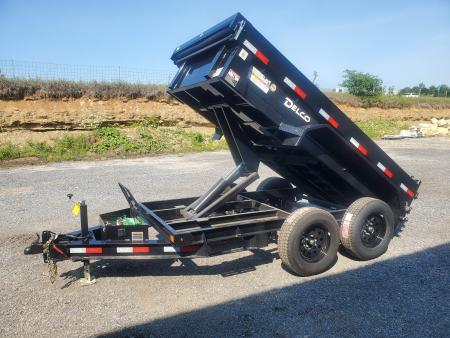 New 2026 Delco Trailers Dump Trailer / 7000 GVWR / 60"x10'