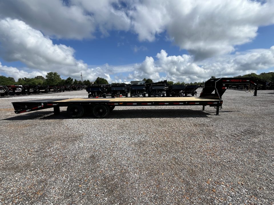 New 2027 MAXX-D 102"X32' 25K Gooseneck Flatbed Trailer