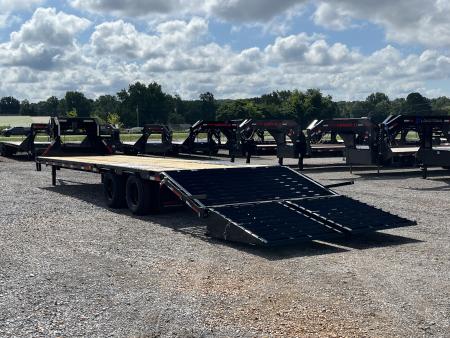 New 2027 MAXX-D 102"X32' 25K Gooseneck Flatbed Trailer