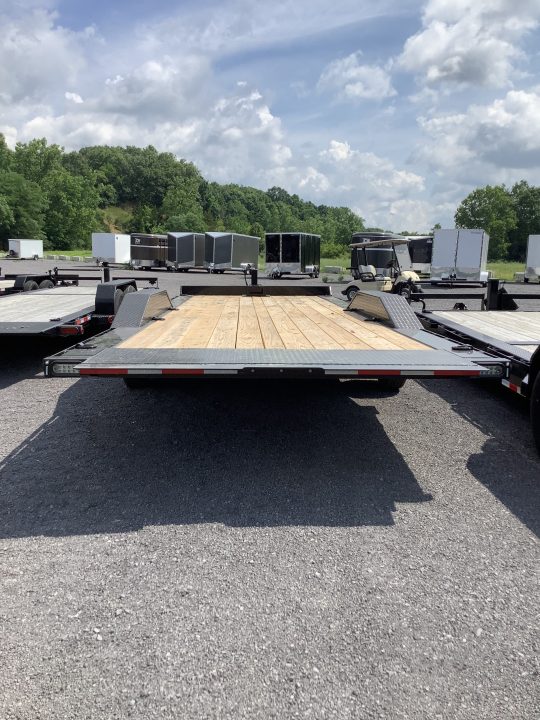New 2027 MAXX-D 102x24 17500 GVWR Hydraulic Jack 16K Channel Power Tilt Trailer