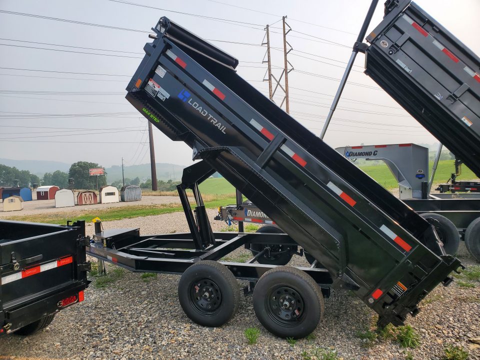 New 2026 Load Trail Dump Trailer / 7000 GVWR / 72"x12'
