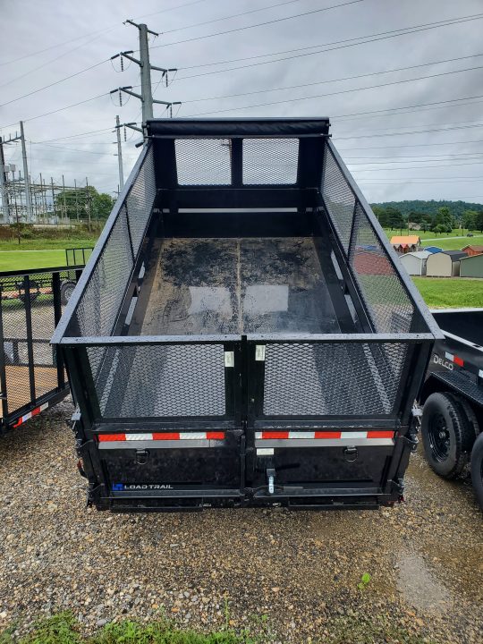 New 2026 Load Trail Dump Trailer / 7000 GVWR / 72"x12' / 24" Expanded Metal Sides