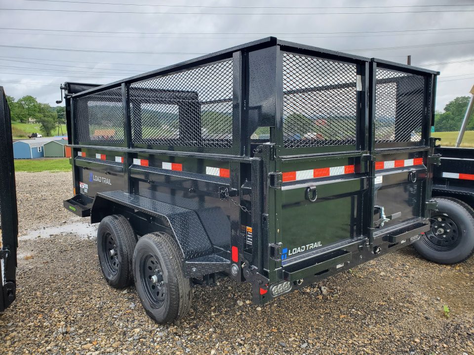 New 2026 Load Trail Dump Trailer / 7000 GVWR / 72"x12' / 24" Expanded Metal Sides