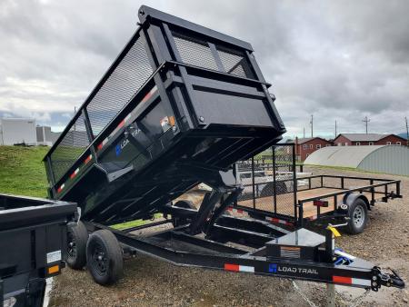 New 2026 Load Trail Dump Trailer / 7000 GVWR / 72"x12' / 24" Expanded Metal Sides