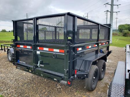 New 2026 Load Trail Dump Trailer / 7000 GVWR / 72"x12' / 24" Expanded Metal Sides