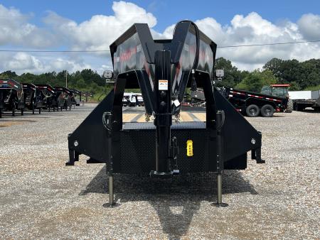 New 2027 MAXXD Hydraulic Dovetail Gooseneck Trailer | 34' x 102' 30K GVWR