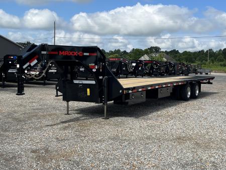 New 2027 MAXXD Hydraulic Dovetail Gooseneck Trailer | 34' x 102' 30K GVWR