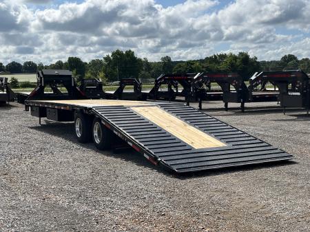 New 2027 MAXXD Hydraulic Dovetail Gooseneck Trailer | 34' x 102' 30K GVWR