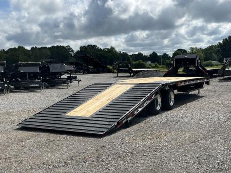 New 2027 MAXXD Hydraulic Dovetail Gooseneck Trailer | 34' x 102' 30K GVWR