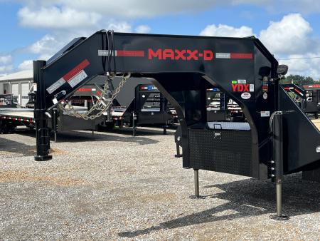 New 2027 MAXXD Hydraulic Dovetail Gooseneck Trailer | 34' x 102' 30K GVWR