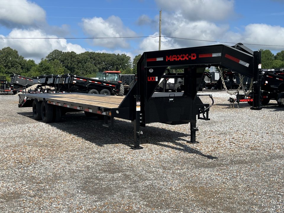 New 2027 MAXX-D 102"X30' 25K Gooseneck Flatbed Trailer