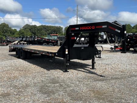 New 2027 MAXX-D 102 X30' 25K Gooseneck Flatbed Trailer