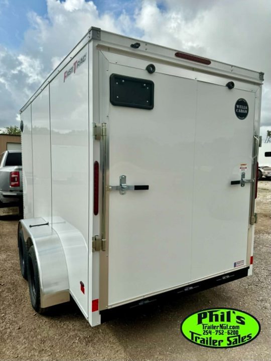 New 2026 Wells Cargo 6X12 FAST TRACK DELUX Cargo / Enclosed Trailer