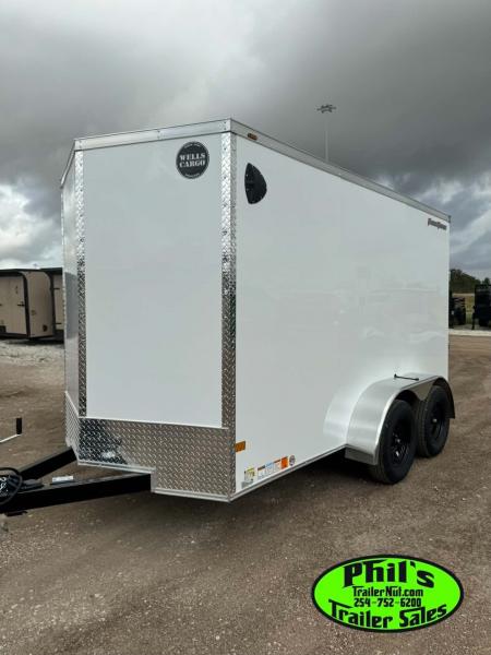 New 2026 Wells Cargo 6X12 FAST TRACK DELUX Cargo / Enclosed Trailer