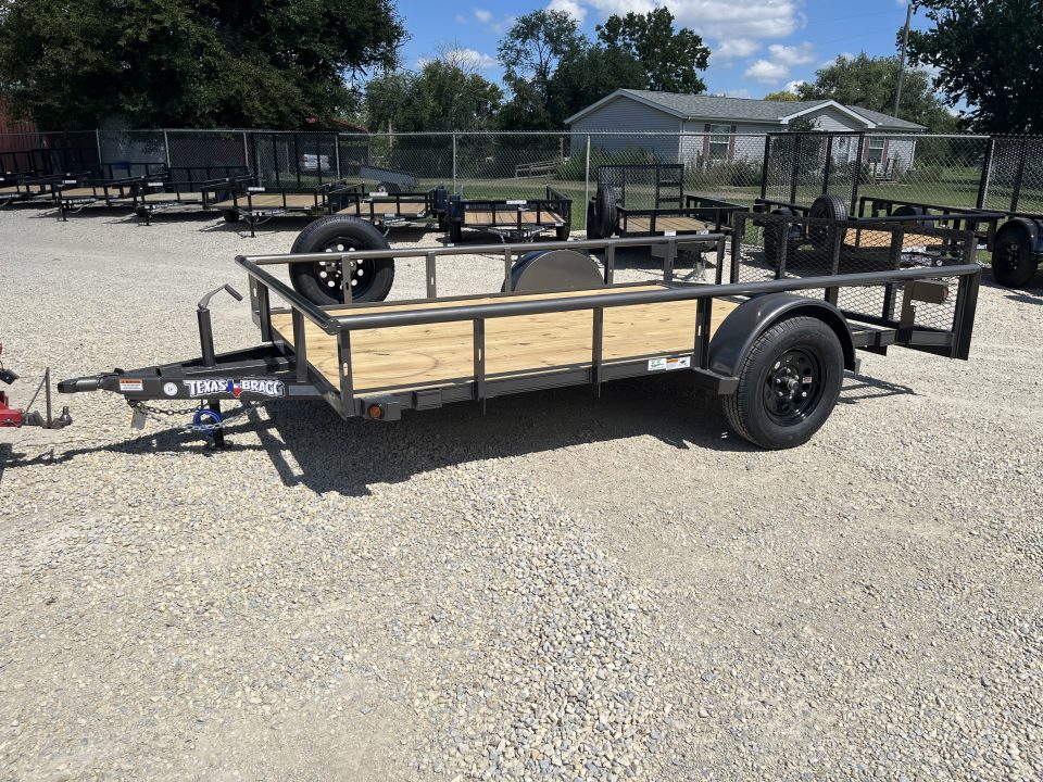 New 2026 Texas Bragg Trailers 83"x12' Dovetail Utility Trailer