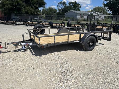 New 2026 Texas Bragg Trailers 83 x12' Dovetail Utility Trailer