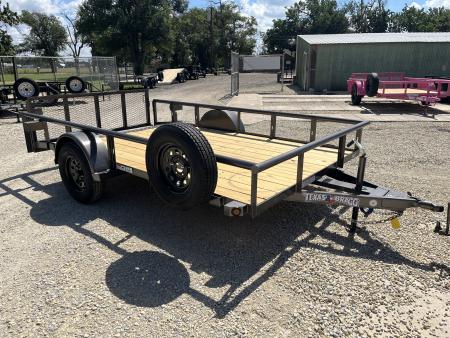 New 2026 Texas Bragg Trailers 83"x12' Dovetail Utility Trailer
