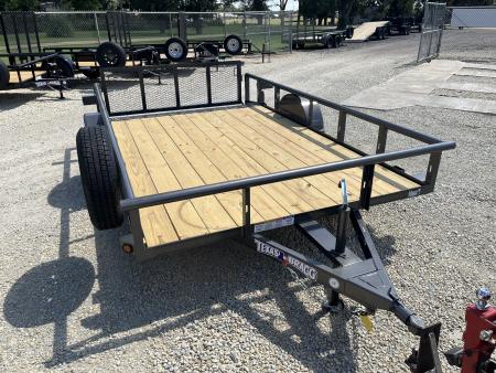 New 2026 Texas Bragg Trailers 83"x12' Dovetail Utility Trailer