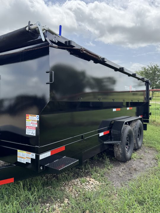 New 2026 Texas Pride Trailers DT716416KBP -0254 Dump Trailer