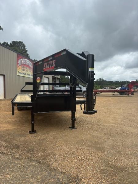 New 2026 Elite Trailers 102'' x25' Gooseneck Deckover Trailer