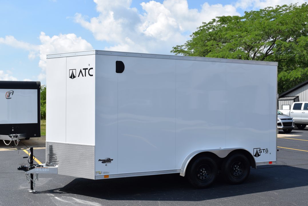 New ATC 7.5x14 STO 400 ALUMINUM CARGO TRAILER