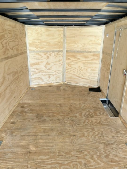 Used 2021 Cargo Mate 8.5X28 9.9K GVWR 80" INTERIOR HEIGHT / DOVETAIL/ RAMP DOOR Cargo / Enclosed Trailer