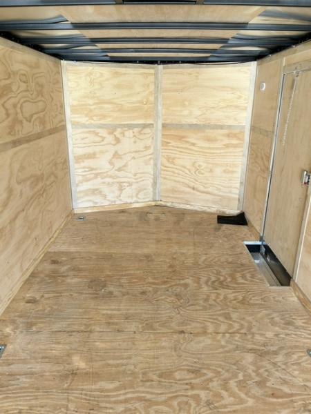 Used 2021 Cargo Mate 8.5X28 9.9K GVWR 80" INTERIOR HEIGHT / DOVETAIL/ RAMP DOOR Cargo / Enclosed Trailer
