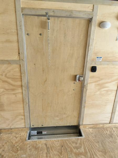 Used 2021 Cargo Mate 8.5X28 9.9K GVWR 80" INTERIOR HEIGHT / DOVETAIL/ RAMP DOOR Cargo / Enclosed Trailer