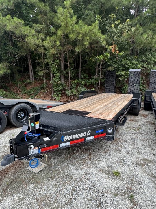 New 2026 Diamond C 82x20' Equipment, 2' Dove, Flip Ramps, LPX207