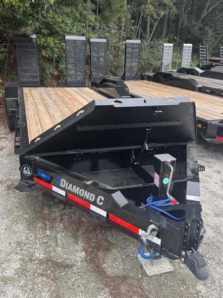 New 2026 Diamond C 82x20' Equipment, 2' Dove, Flip Ramps, LPX207