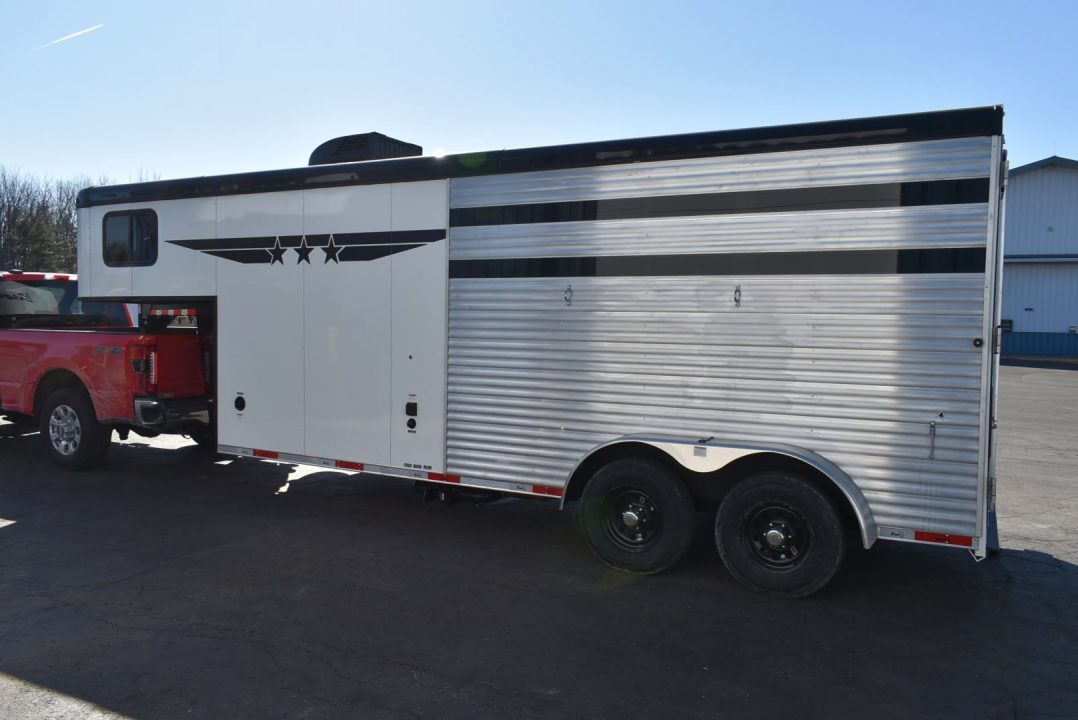 New 2027 Bison Trailers Ranger 7206 Horse Trailer