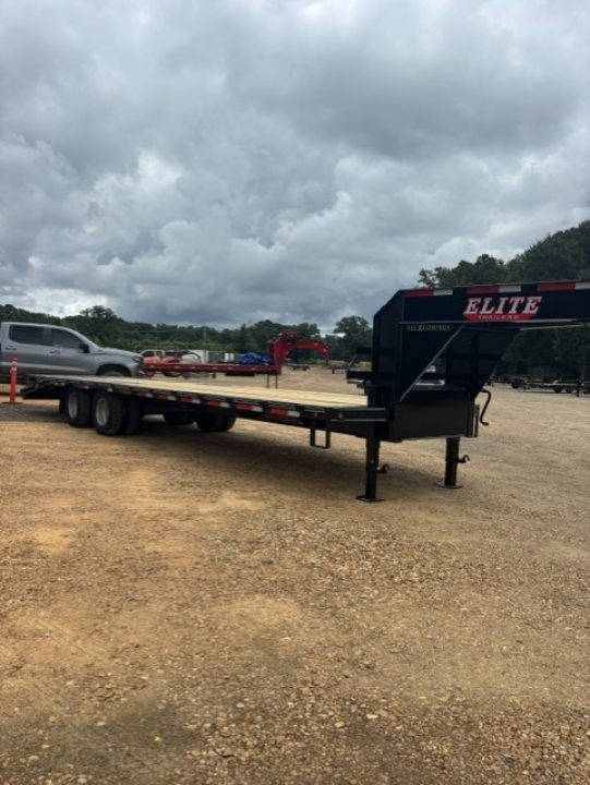 New 2026 Elite Trailers 102''x30' Gooseneck Deckover Trailer
