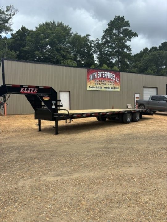 New 2026 Elite Trailers 102''x30' Gooseneck Deckover Trailer